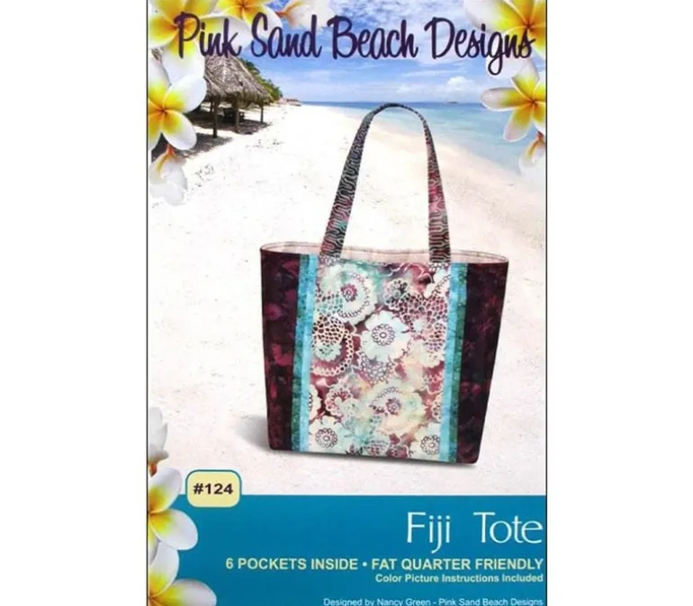 Pattern – Pink Sand Beach Bag – Fiji