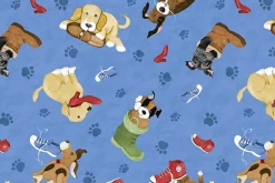 Paws at Play At Play Plaid in Red