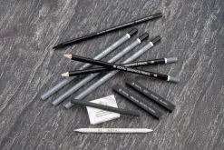 12pc. Charcoal Tin Set