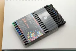 24pc. Fineliner Color Pen Set with .4mm Tips