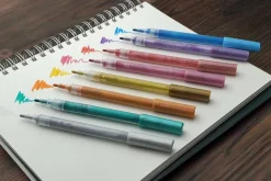 8pc. Glitter Acrylic Paint Marker Set
