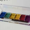 6pc. Pearlized Watercolor Travel Set with Brush