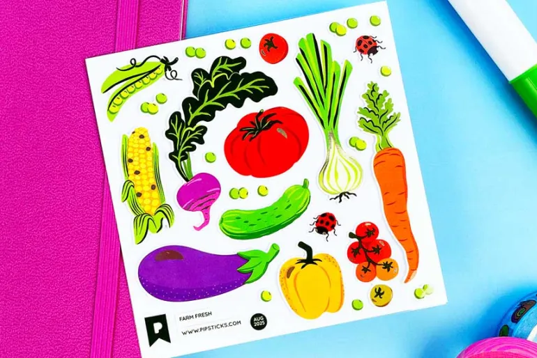 Peaceful Poppies Stickers