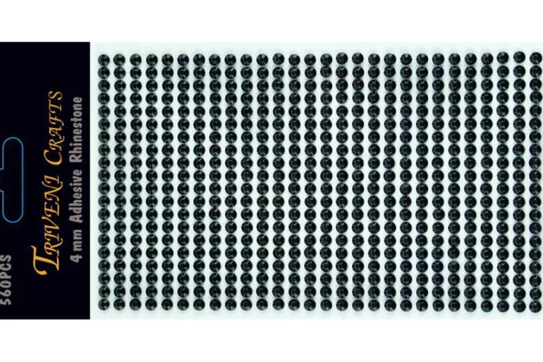Pearl Dot Stickers – 4mm – White