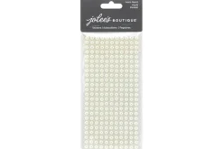 Pearl Sticker Sheet – 10″X10″ – 6mm – Ivory