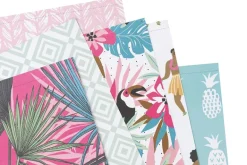 Pebbles Paper Pad – 12″X12″ – All The Cake With Gold Foil