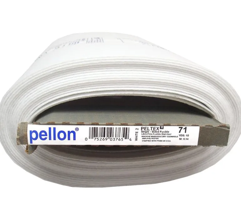 Pellon Stabilizer Peltex I Ultra Firm 1-Side Fuse – 20-inch – 1-yard