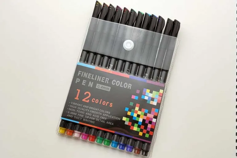 136 Pencil & Marker Storage Case – Zippered Organizer