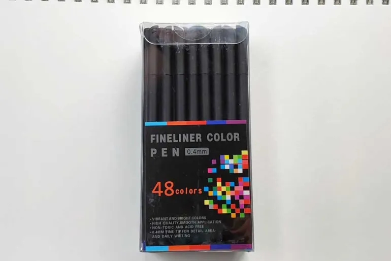 136 Pencil & Marker Storage Case – Zippered Organizer
