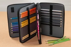 136 Pencil & Marker Storage Case – Zippered Organizer
