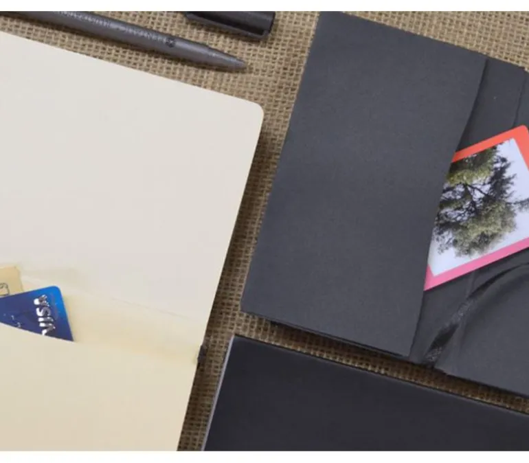 Pentalic Traveler’s Sketch Book – 6-inch x 8-inch (view colors)