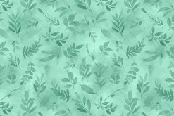Peony Blossoms Packed Florals on White