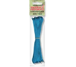 Pepperell Parachute Cord – 95 Nylon – 25-feet (view colors)