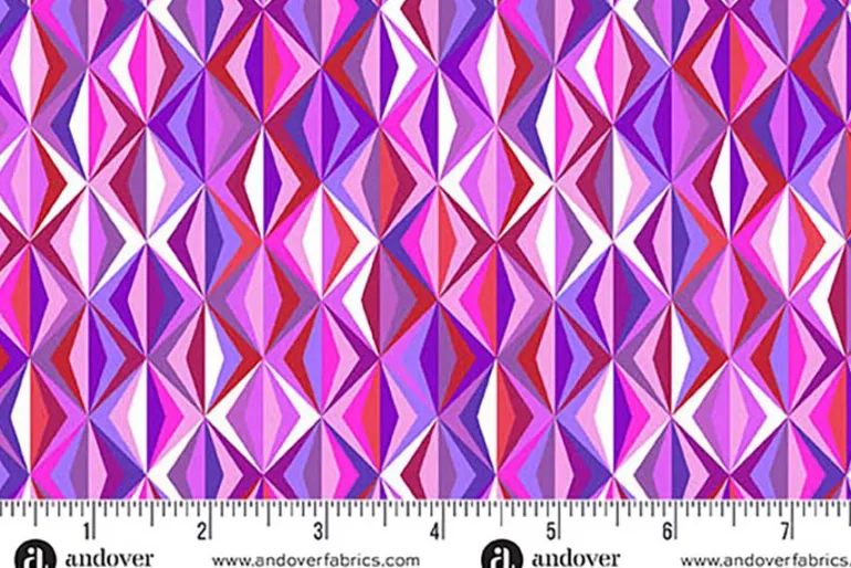 Perfect Day Prism Geometric in Purple and Pink