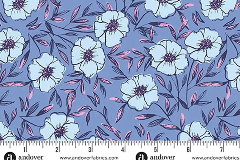 Petal and Stitches 2 1/2-inch Strip Roll 40 Count
