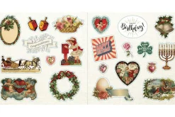 Peter Pauper Sticker Book – Loads of Ephemera! (over 580 stickers!)