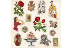 Peter Pauper Sticker Book – Loads of Ephemera! (over 580 stickers!)