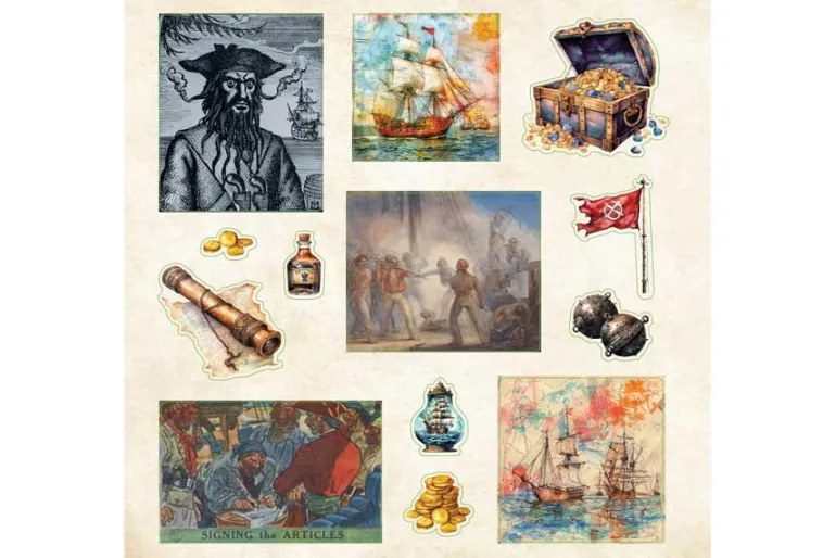 Peter Pauper Sticker Book – Poseidon’s Kingdom (over 700 stickers!)