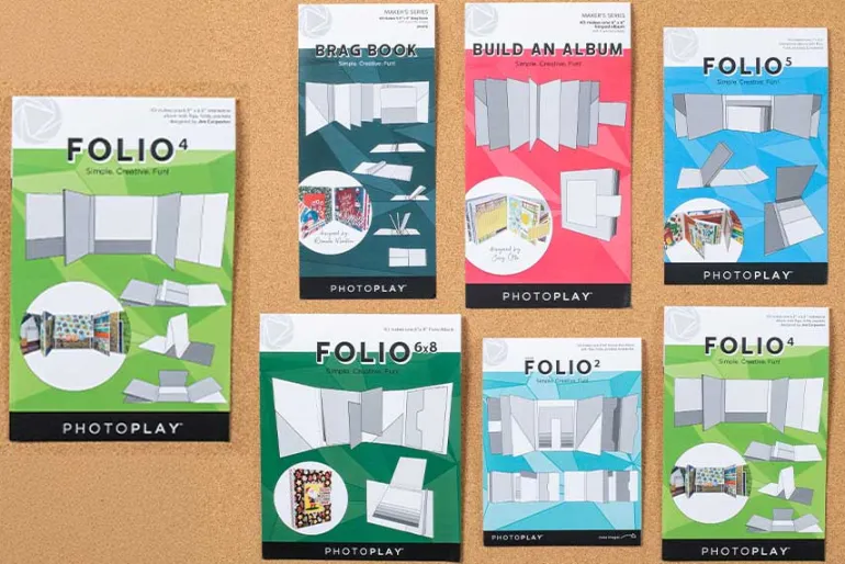 Photo Play Folio2 Album Kit – 6×8 – Black