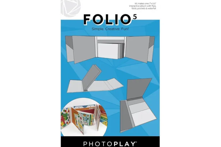 Photo Play Folio2 Album Kit – 6×8 – White