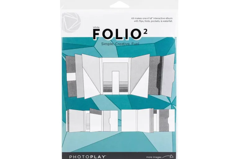 Photo Play Folio2 Album Kit – 6×8 – White