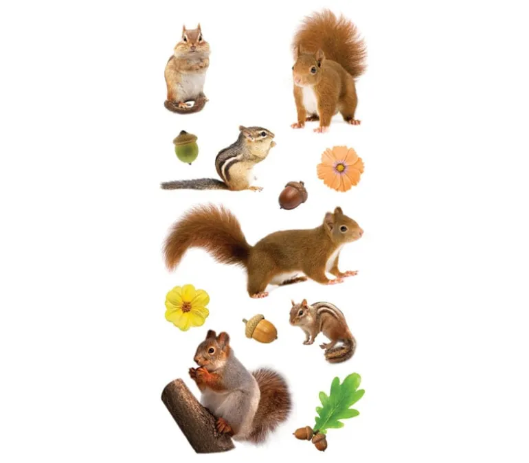 Photo Real Stickers – Backyard Animals