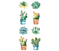 Photo Real Stickers – Succulent