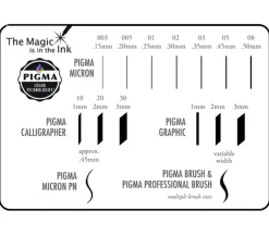 Pigma Micron Pen – .15mm – Black
