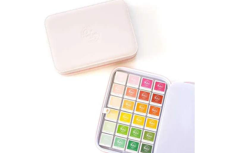 Pinkfresh Studio Ink Cube Holder Box: 48 Cubes