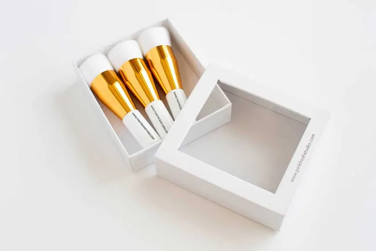 Pinkfresh Studio Ink Cube Holder Box: 48 Cubes