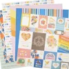 Pink Paislee 12″X12″ Paper Pad – 5th & Monaco