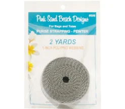 Pink Sands Purple Polypro Webbing 1-inch by 2-yards