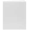 Pioneer Leatherette Postbound Album – 8.5-inch x 11-inch – White