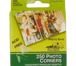 Pioneer Photo Mounting Squares – 250 Pack – Clear