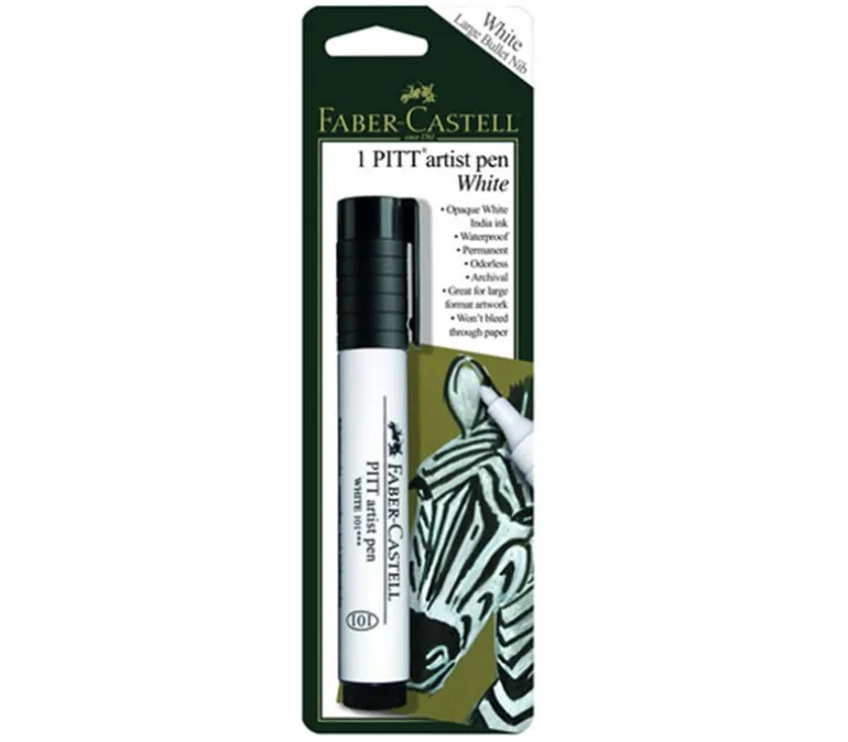 Pitt Artist Big White Pen