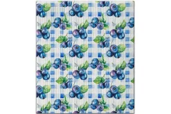 Plaid Blueberries Swedish Towel Dishcloth