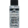 Plaid Folkart Glitterific Paint – 2-ounce – Silver