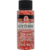 Plaid Folkart Glitterific Paint – 2-ounce – Red