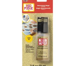 Plaid Mod Podge Dimensional Magic Glitter – 2-ounce – Gold