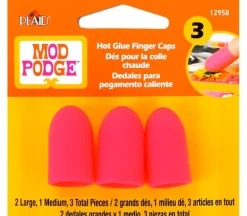 Plaid Mod Podge – Hot Glue Finger Caps – 3 Piece