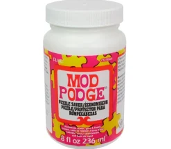 Plaid Mod Podge Puzzle Saver – 8-ounce – Clear