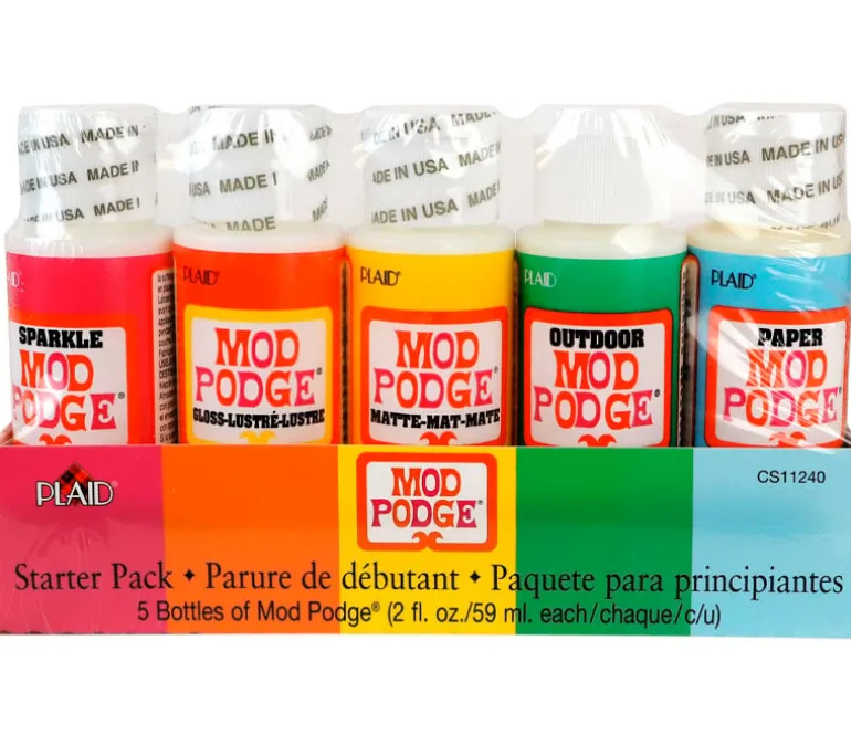 Plaid Mod Podge Starter Set