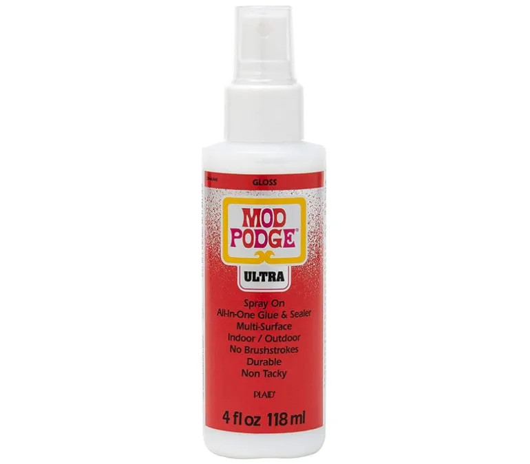 Plaid Mod Podge Ultra Spray On – 4-ounce – Gloss