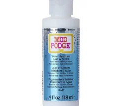 Plaid Mod Podge Water Resistant Gloss Glue and Sealer – 4-ounce