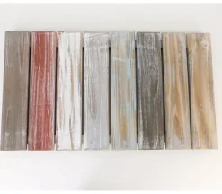 Plaque – 8 Slats – Ombre Finish – Rectangle
