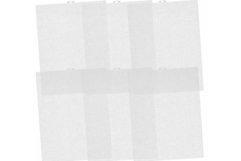 Plastic Canvas Variety Pack, Clear,12 pieces