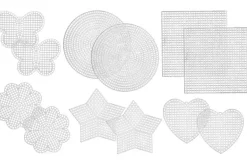 Plastic Canvas Variety Pack, Clear,12 pieces