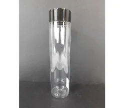 Plastic Can with Lid – 9.25-inch