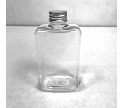 Plastic Jar with Metal Lid – 8-ounce