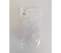 Plastic Storage Jars – 8 Piece – Medium